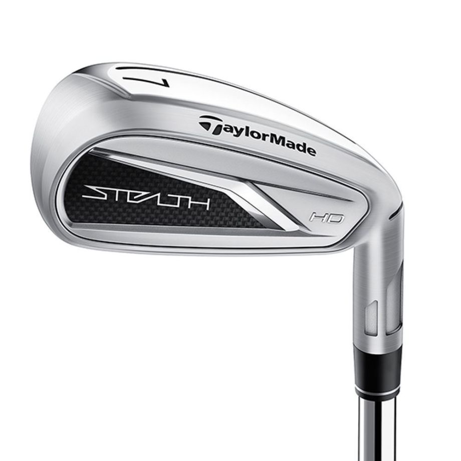 thumbnail image 2 of TaylorMade Stealth Irons 7-Piece Set (5-PW, AW) – Left-Handed, Steel Stiff Shafts – Open Box 2 of 5