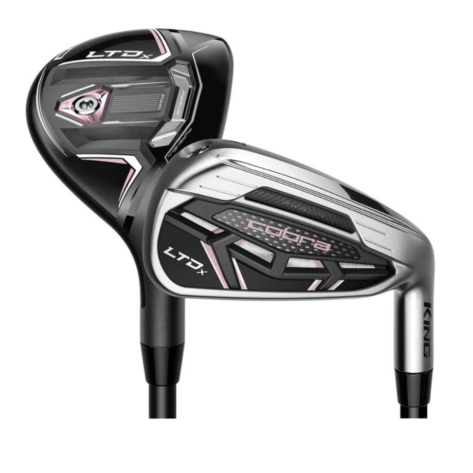 Cobra Left Handed Ladies LTDX Irons & Hybrid Bundle