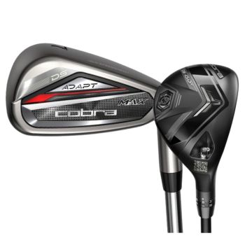 Cobra Left Handed DS Adapt MAX Iron and Hybrid Bundle