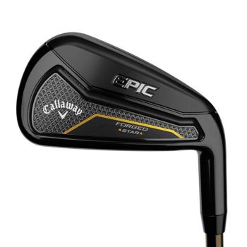 Callaway Left Handed Epic Forged Star Individual Steel Irons