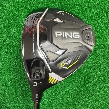 Second Hand Ping Left Handed G430 MAX 3 Wood Tour Stiff (28)