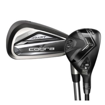 Cobra Left Handed DS Adapt Iron and Hybrid Bundle