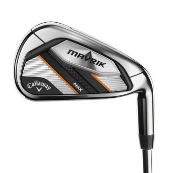 Callaway Left Handed Mavrik Max Individual Steel Irons