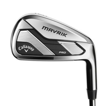 Callaway Left Handed Mavrik Pro Individual Steel Irons